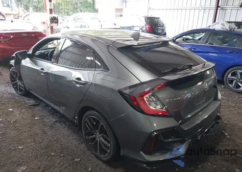 2021 Honda Civic Sport из США, поврежденный, VIN SHHFK7H46MU204764